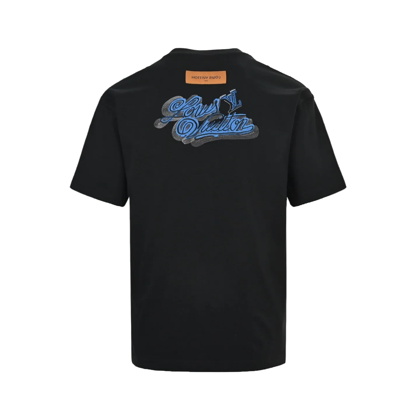 Louis Vuitton/Louis Vuitton short sleeves with front and rear letter logo embroidery